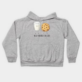 Best Friends for Life- Milk and Cookies Kids Hoodie